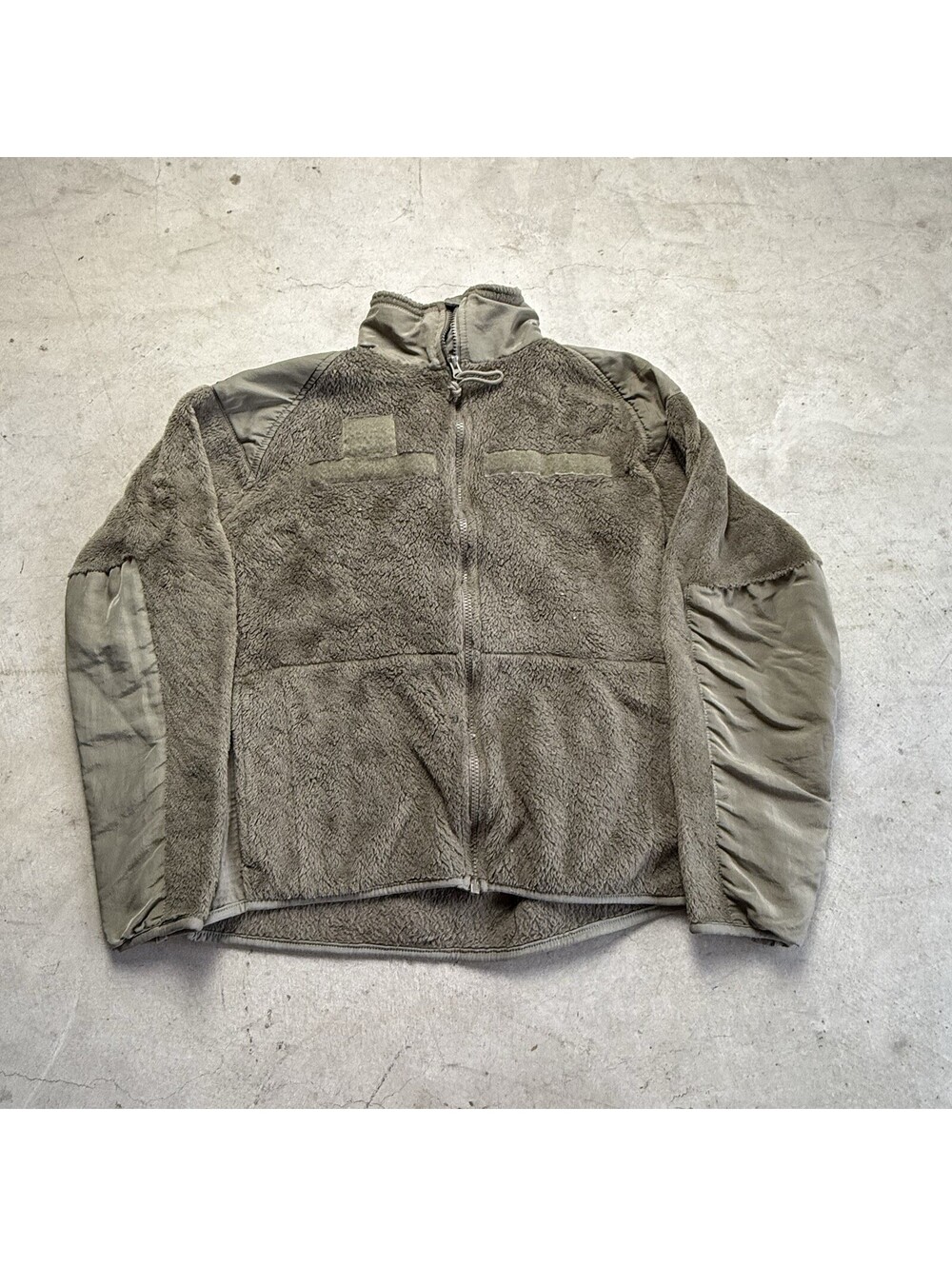 USGI ECWCS Fleece Jacket Mens Small Short Coyote Gen III Cold Weather Made USA